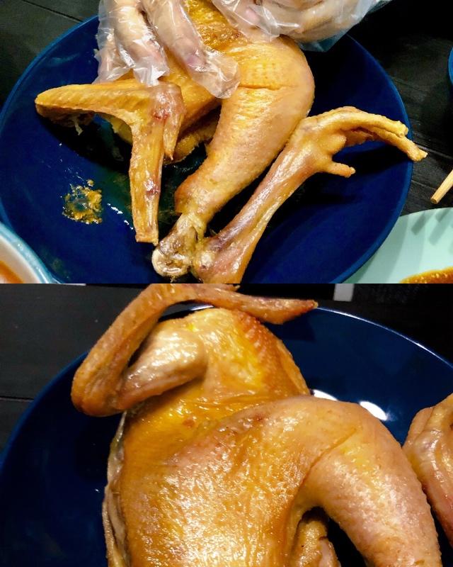 椒盐脆皮烤鸡（北鼎食谱）