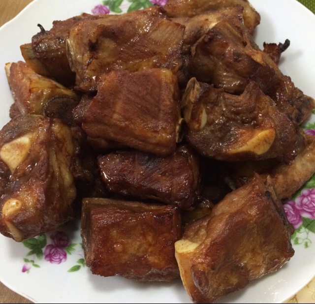 蜜汁叉烧烤肋排
