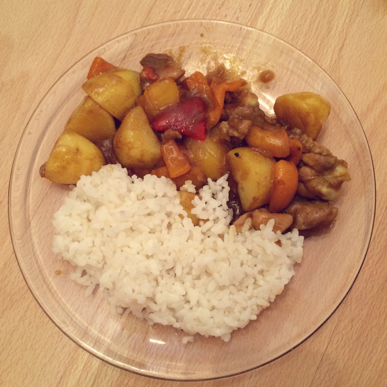 咖喱鸡肉饭