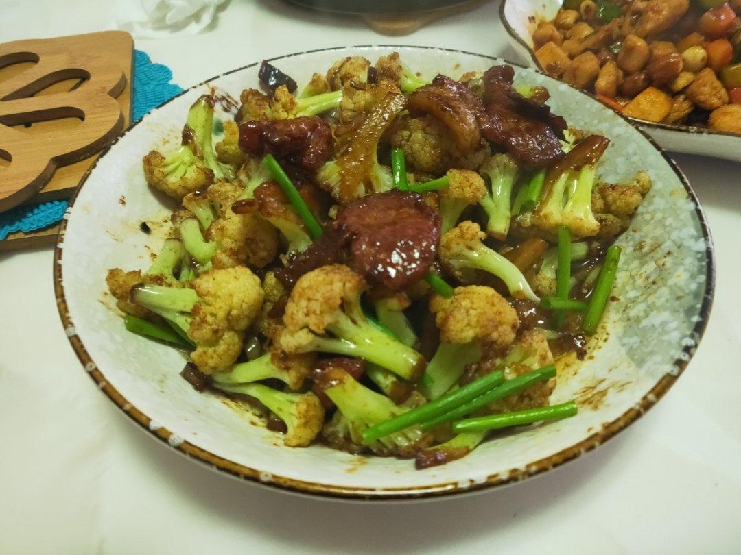 干锅有机花菜