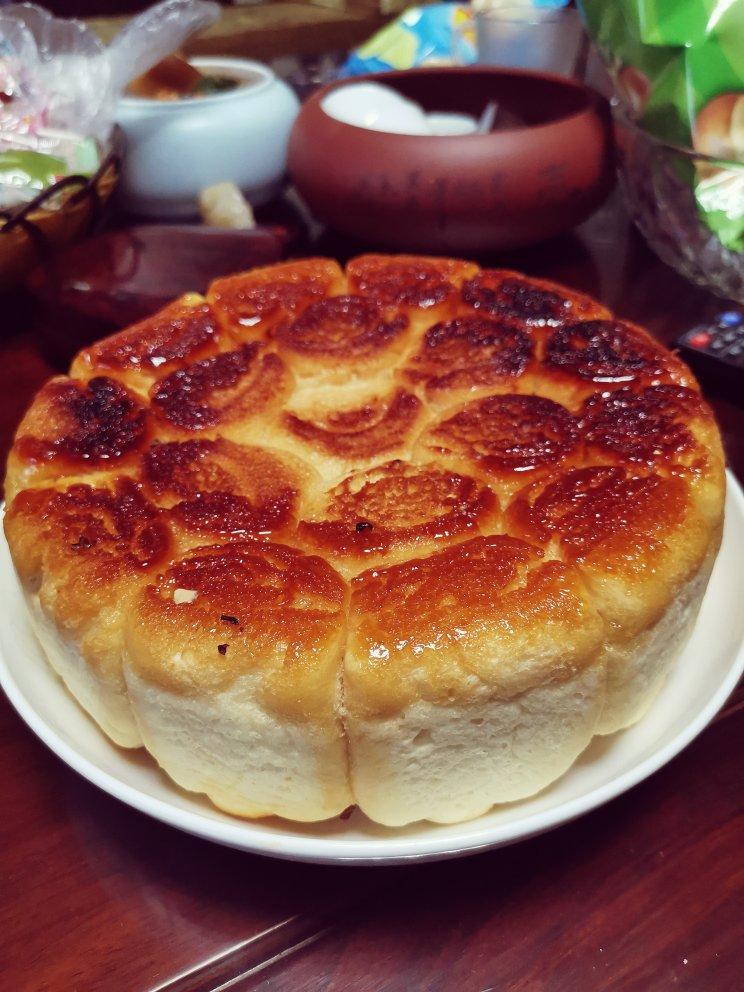 用电饭锅做奶香蜂蜜小面包特别好吃