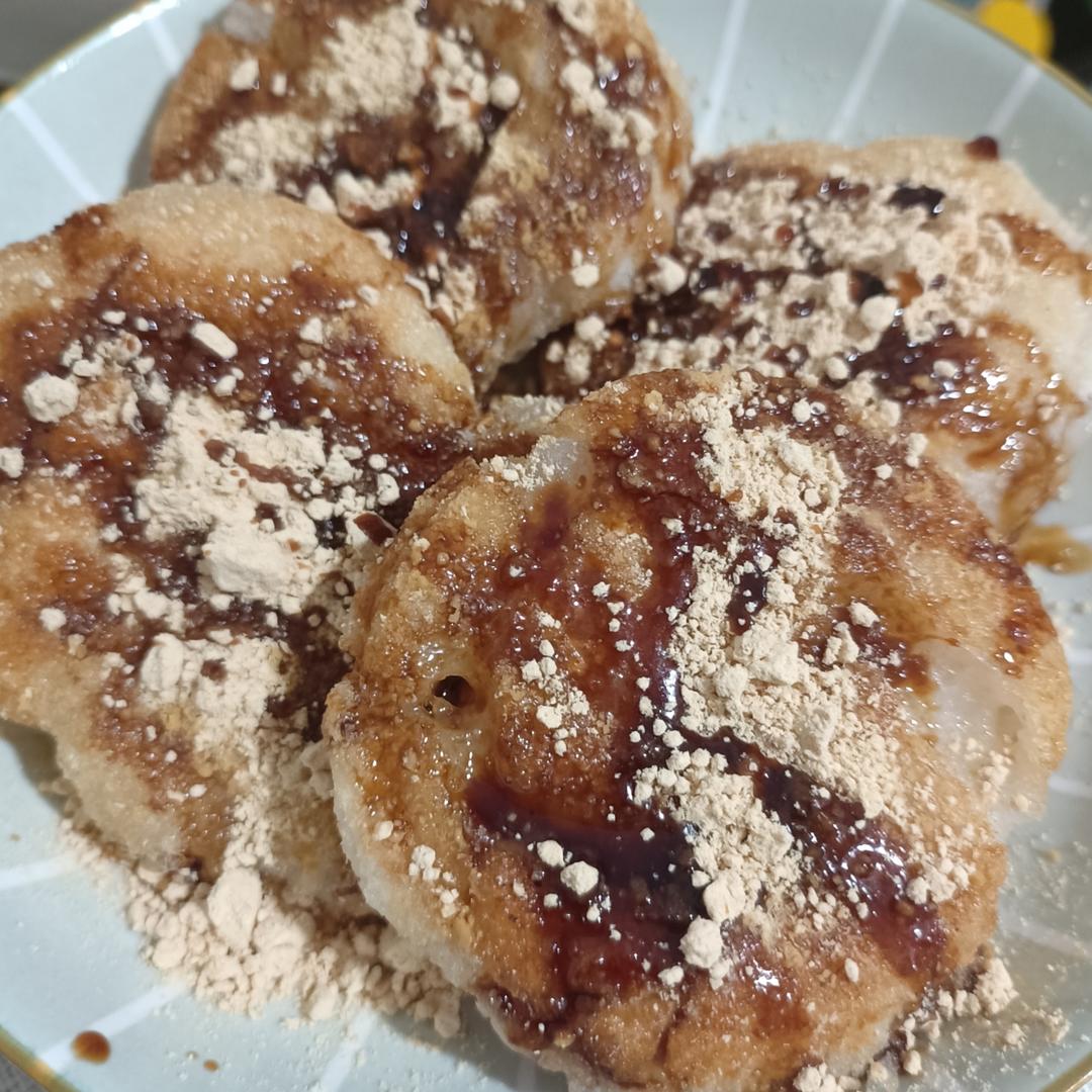超好吃的红糖糍粑