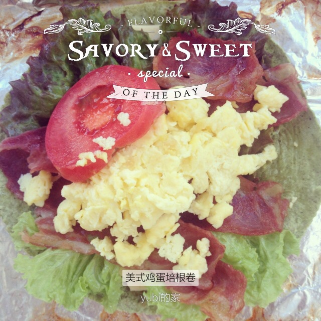 美式炒蛋 scrambled eggs