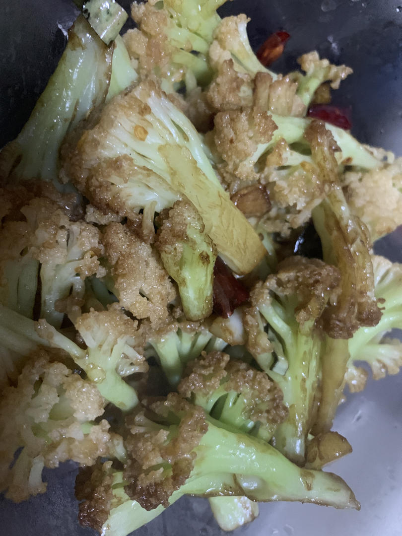 老丁的私房菜-干锅花菜