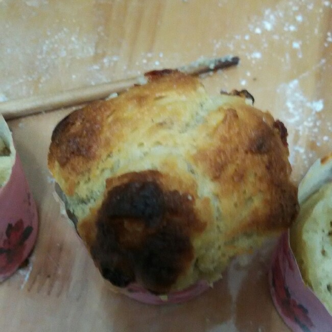 快手香蕉纸杯蛋糕