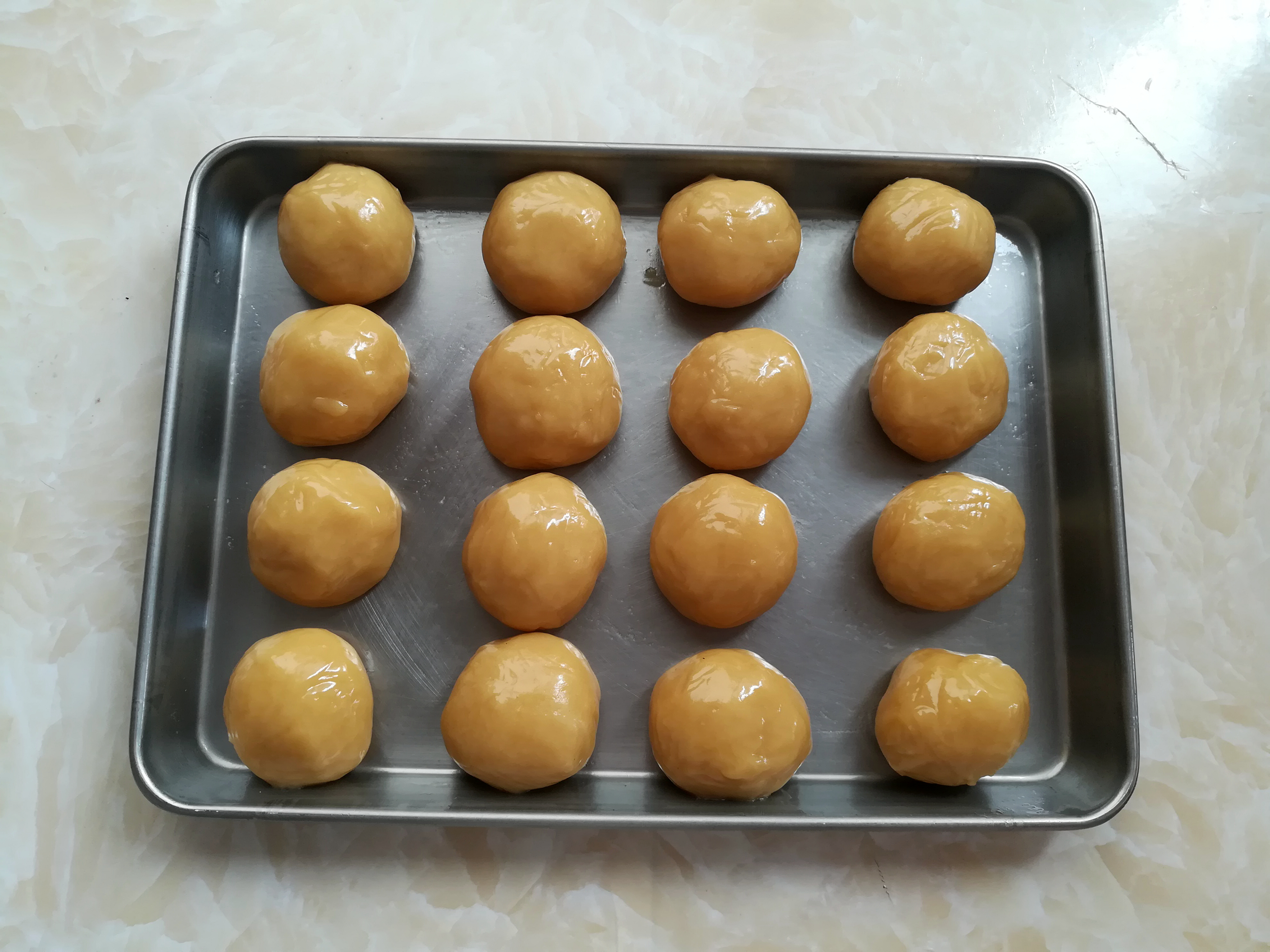 广式白莲蓉月饼的做法 步骤5