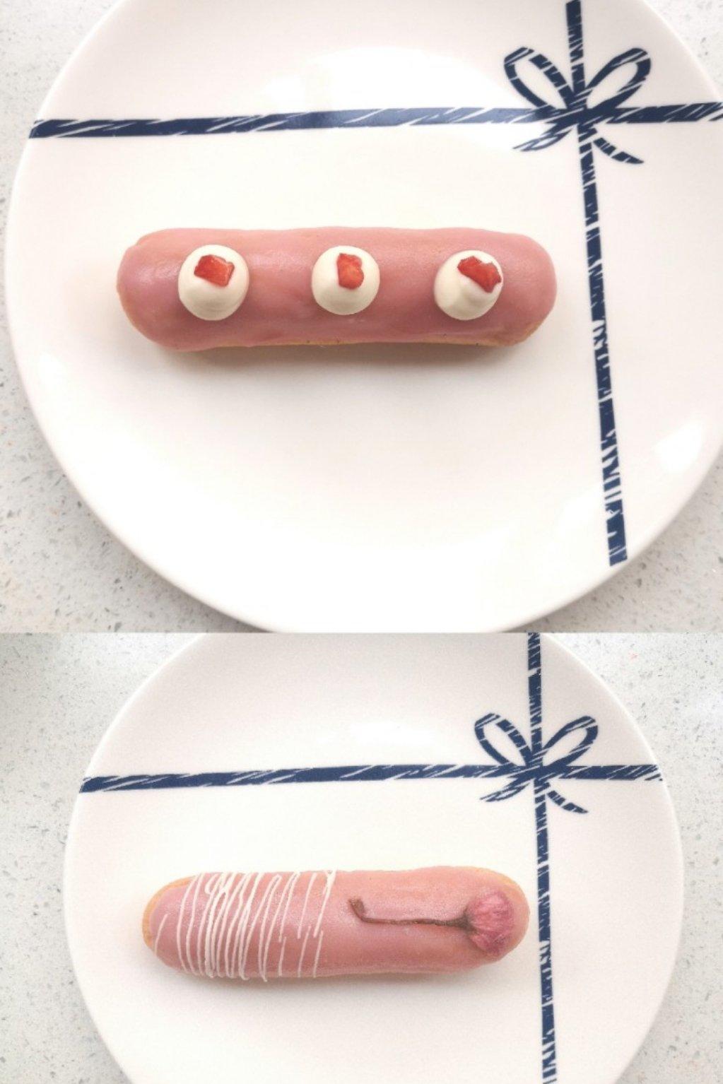 （视频菜谱）手指泡芙 Éclair／闪电泡芙