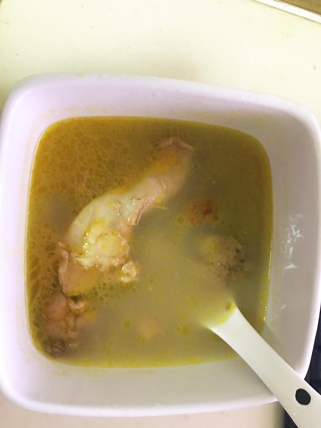 蜜枣鸡汤一人份的做法