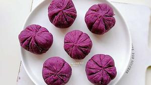 紫薯茶巾绞的做法 步骤6