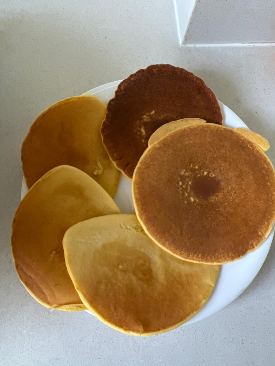 玉米面松饼，早起5分钟搞定，又软又健康