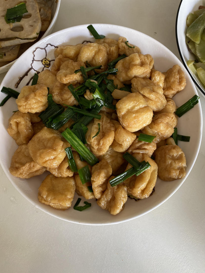 【红烧油豆腐】简单快速又下饭，工作疲惫，下班可以做的简单菜。