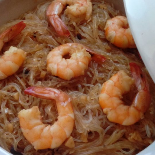 不用海鲜的海鲜粉丝煲