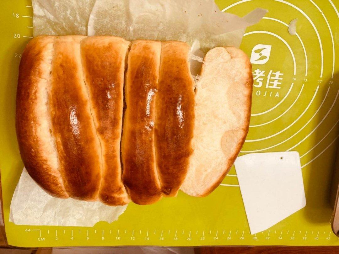 超松软的奶酪排包(附面团整形视频)8寸烤盘