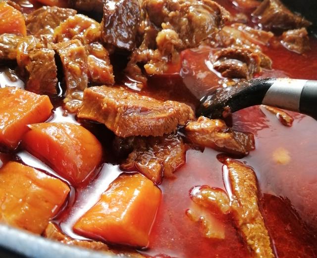 香辣炖牛肉的做法