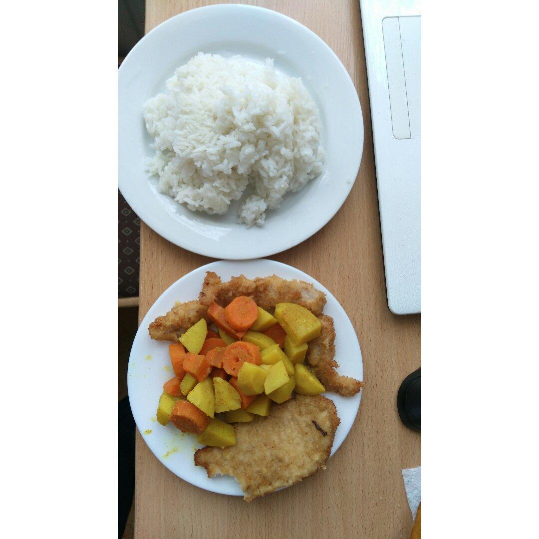 咖喱猪扒饭