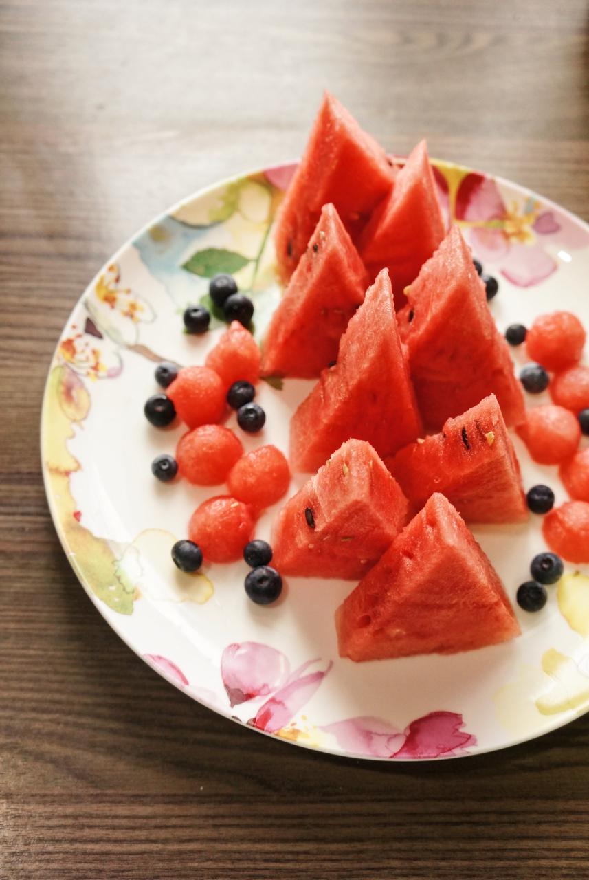 开司米小姐做的花样西瓜