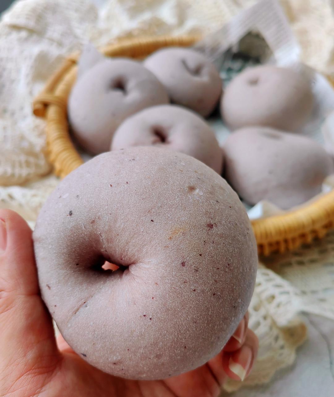 蓝莓乳酪贝果