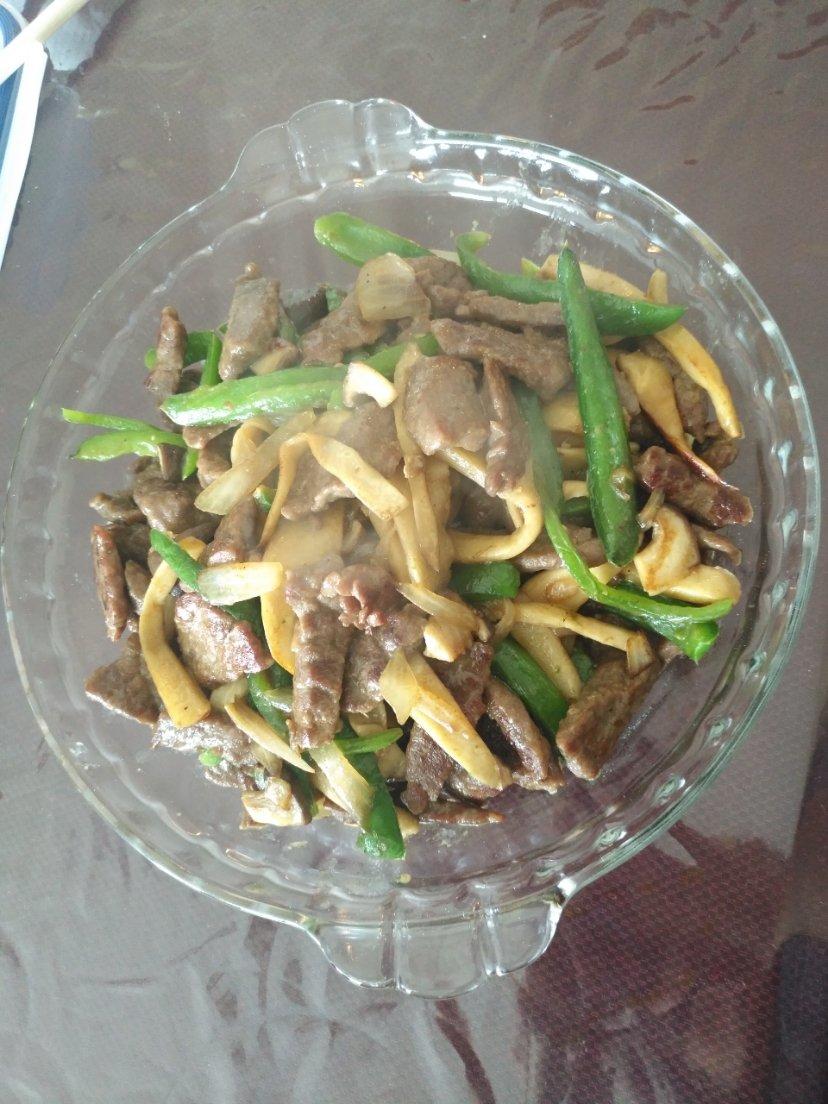 杭椒牛柳黑椒牛柳 终于找到炒出嫩牛肉的办法了 肉片肉丝都适用