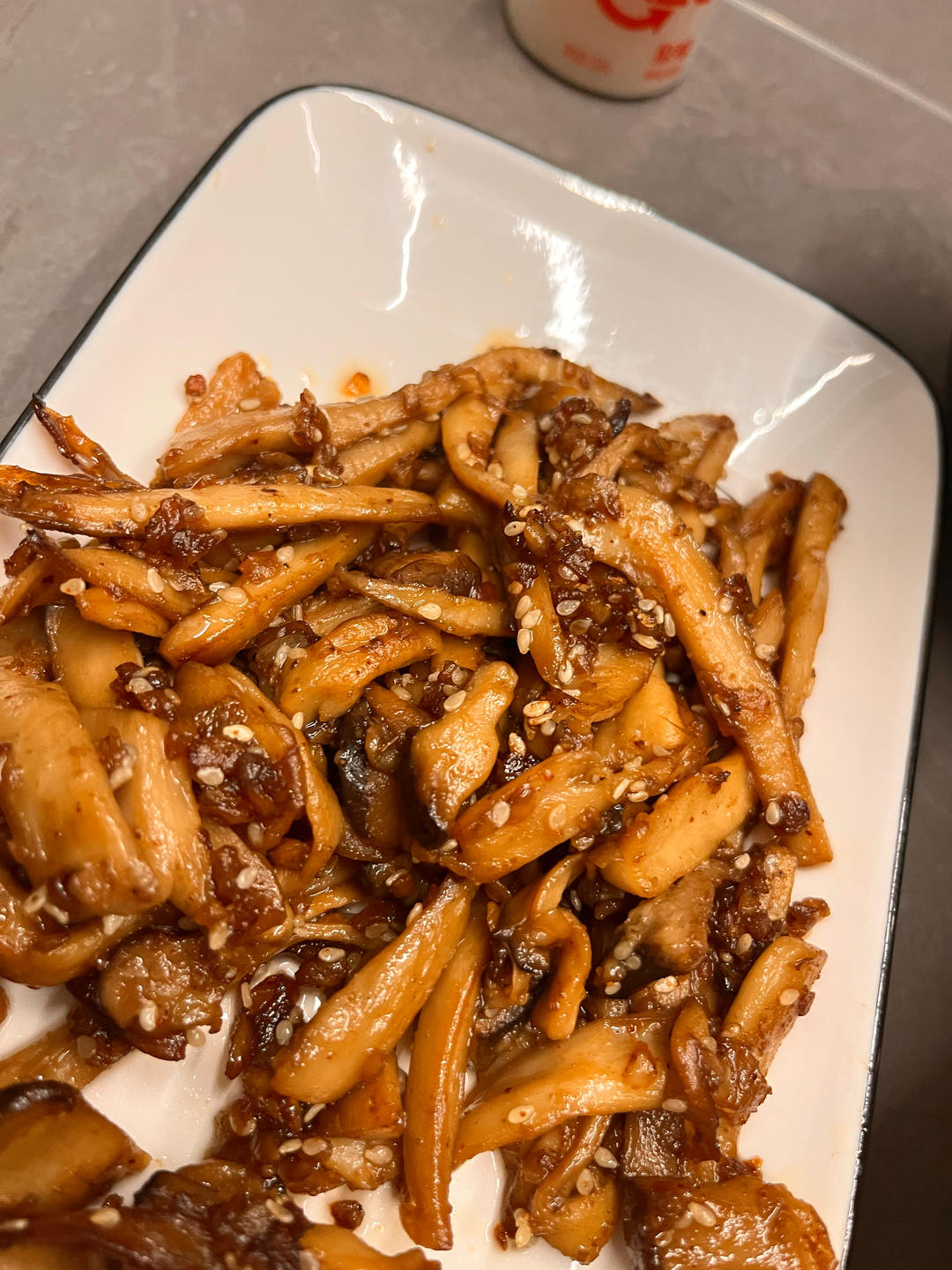 会上瘾的手撕杏鲍菇