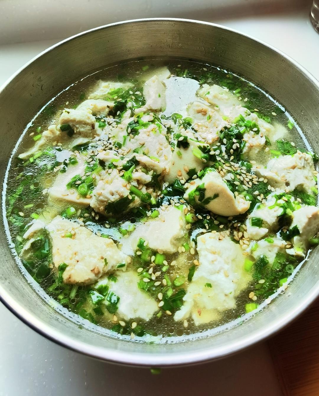 低油低盐的水煮豆腐