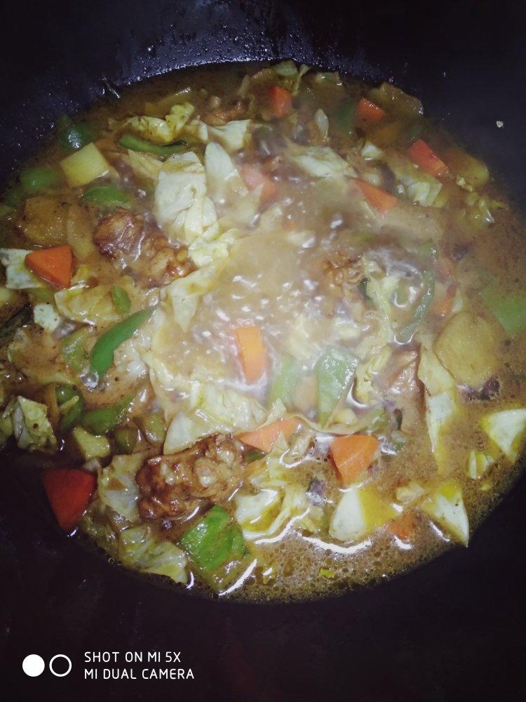 土豆炖鸡块