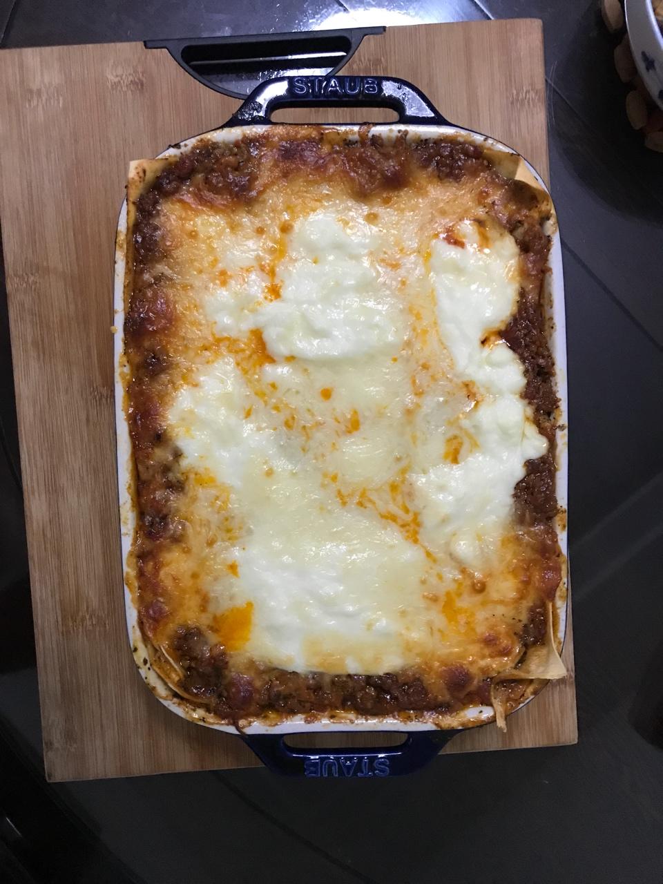 #厨友社第十二期 | 最简单的西餐#千层肉酱意面Lasagne—加菲猫的最爱