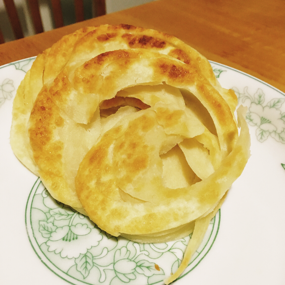 葱花手抓饼