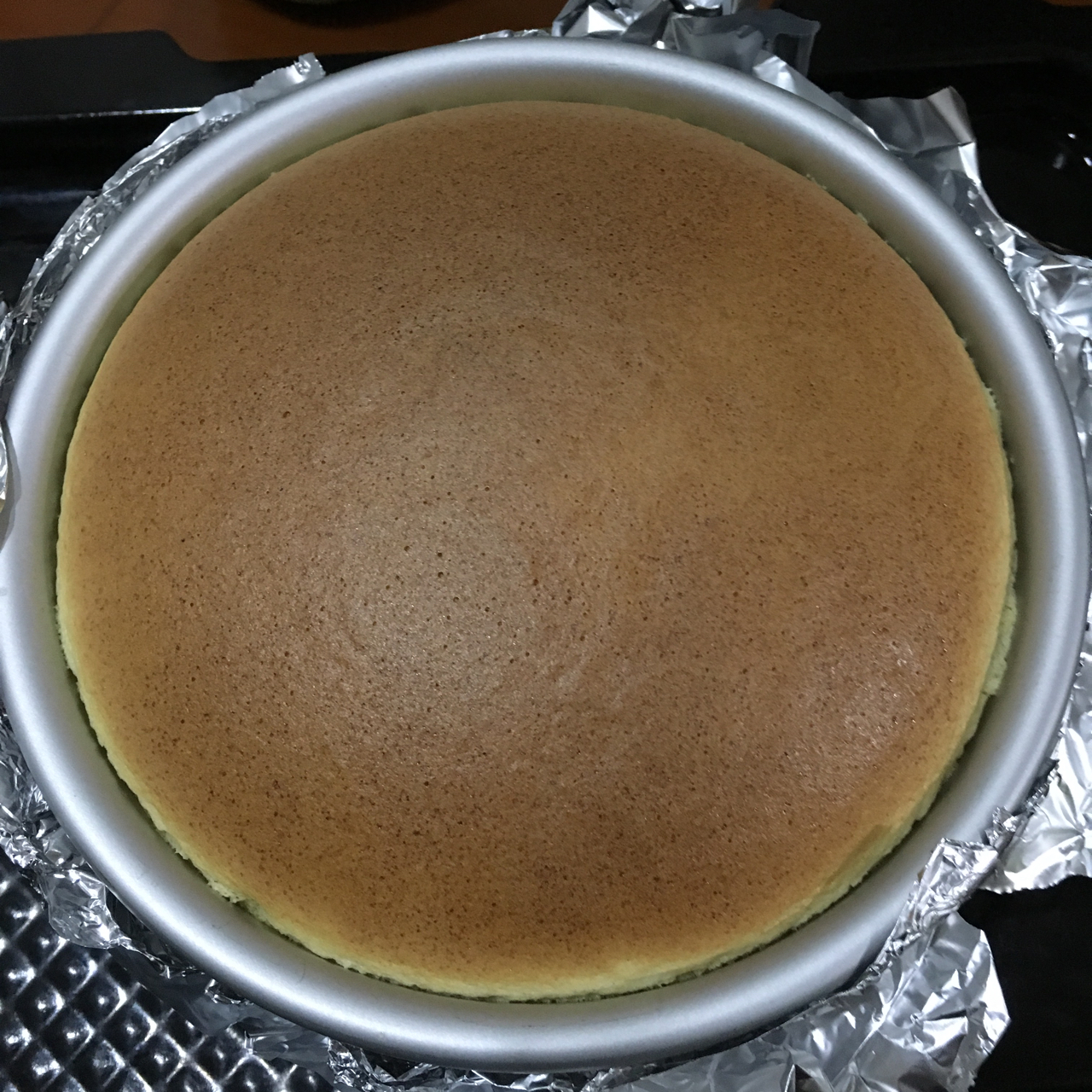 消耗淡奶油之作——淡奶油小蛋糕