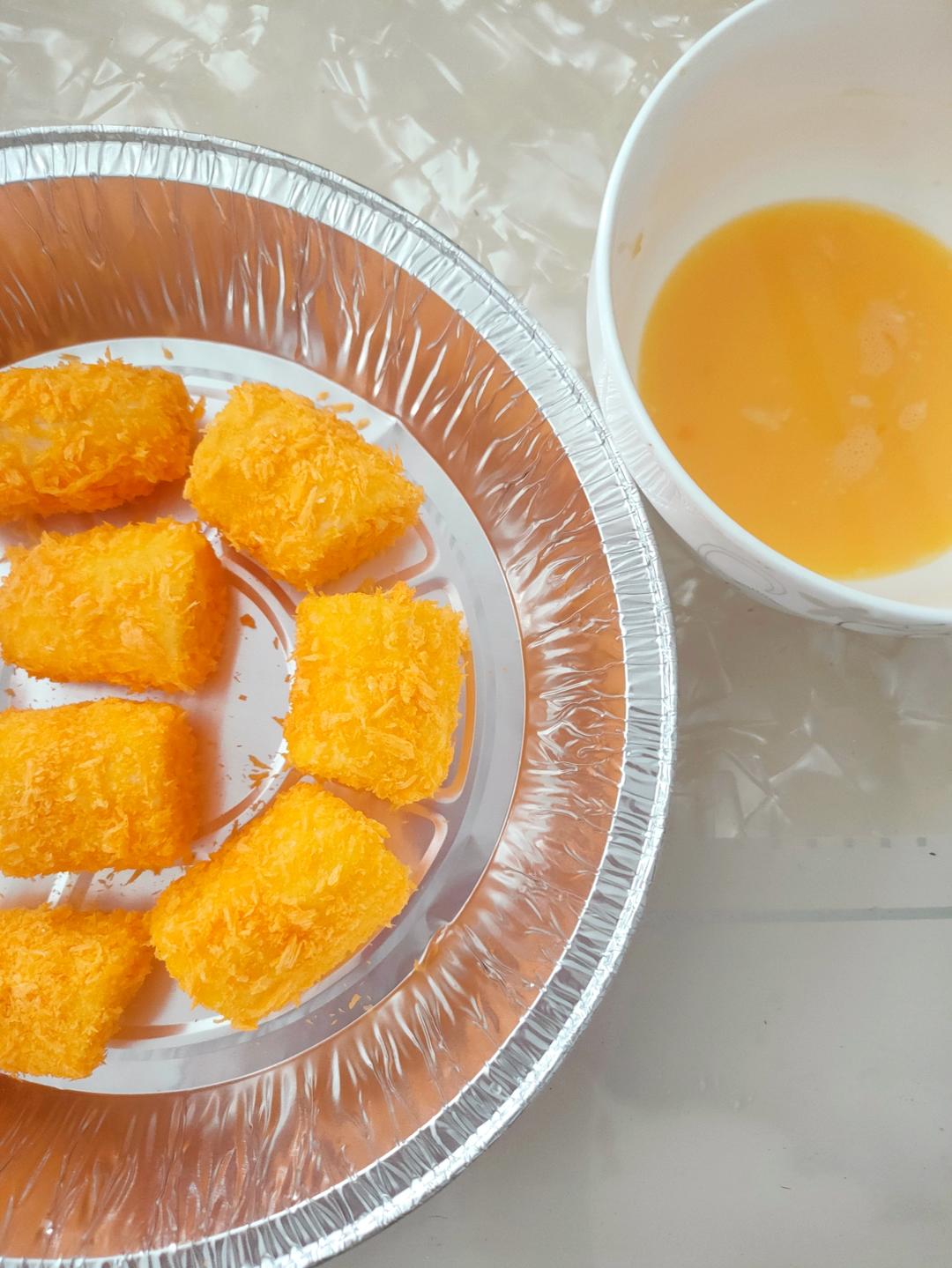 空气炸锅版「无油脆皮香蕉🍌」