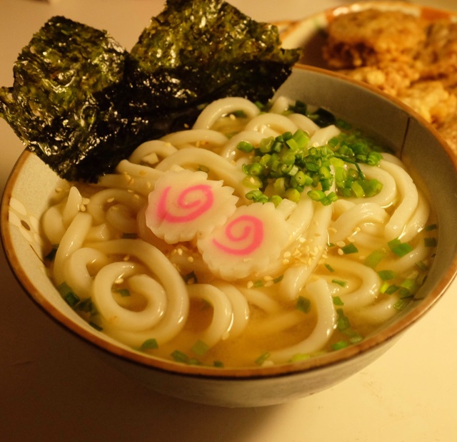 些许的永恒做的味增乌冬面