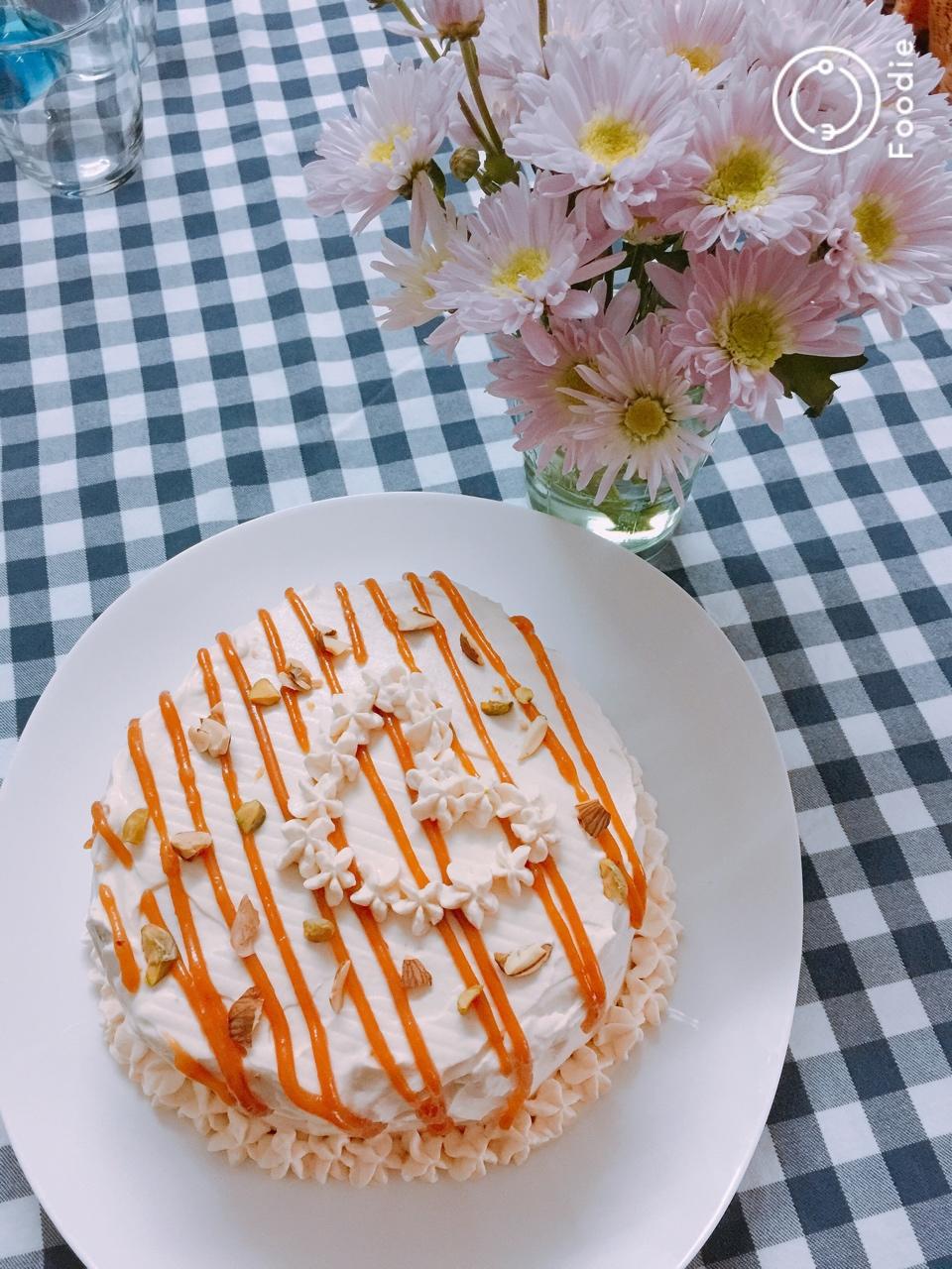 焦糖可可漩涡蛋糕—北鼎烤箱食谱