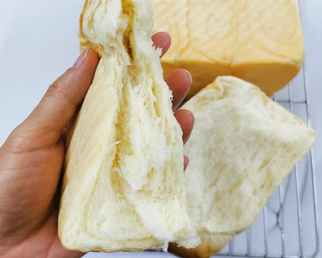 纯奶手撕吐司的做法 步骤1