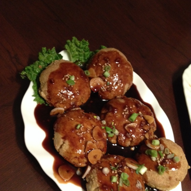 肉末豆腐饼