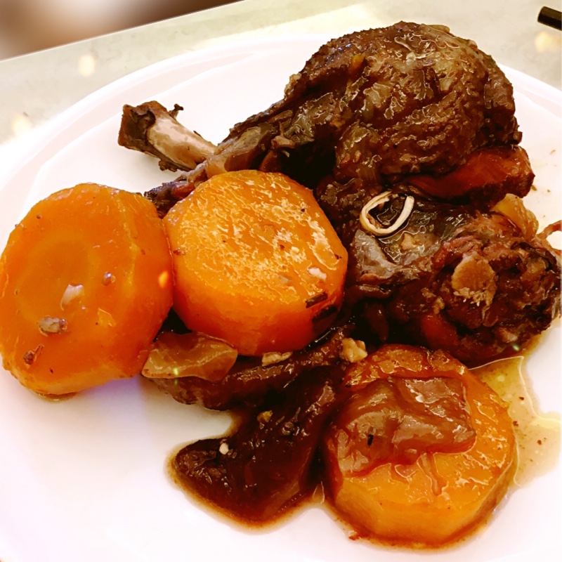 红酒烩鸡Coq Au Vin（烤箱版）