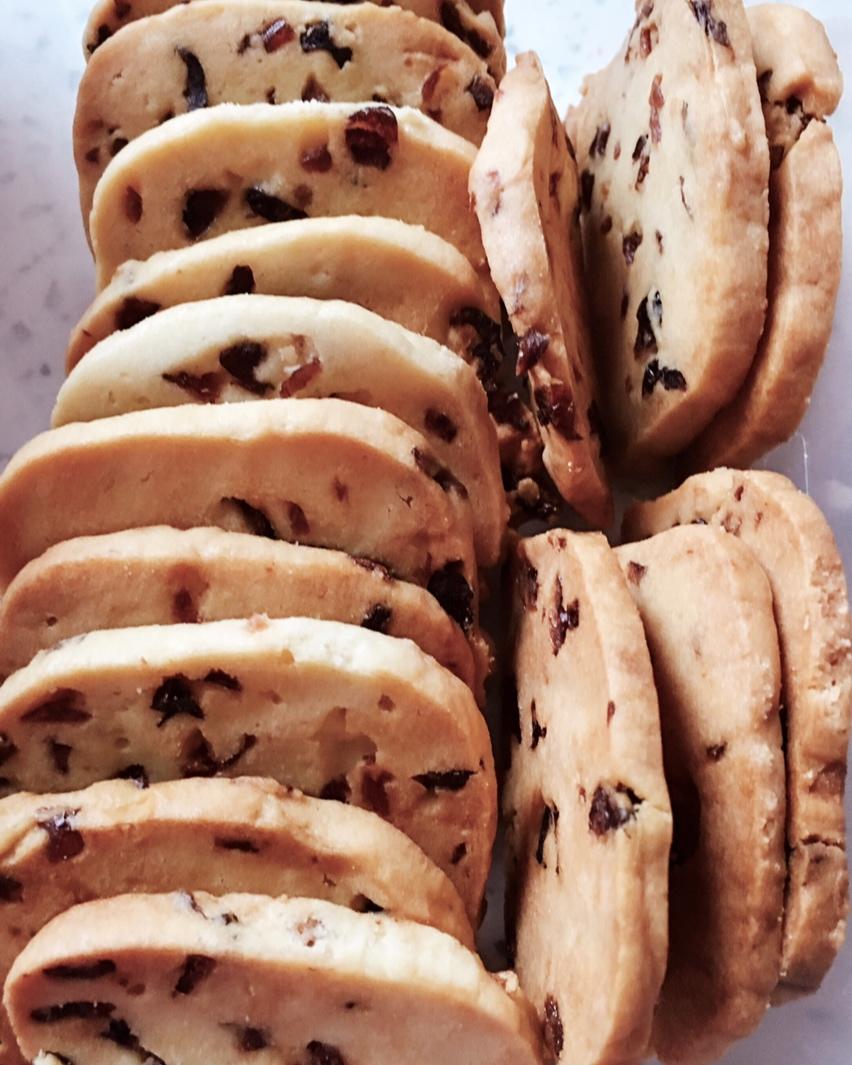 低糖少油版蔓越莓饼干