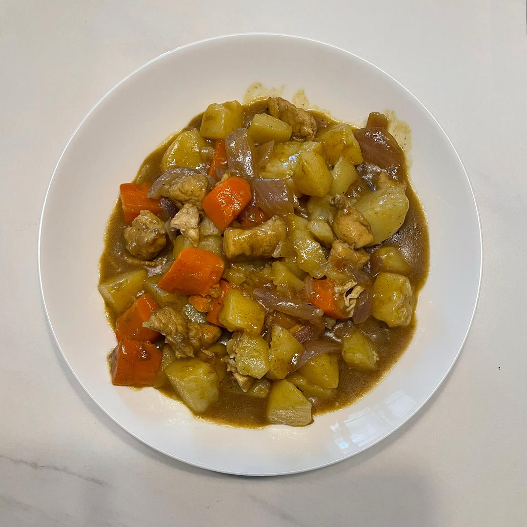 咖喱土豆鸡块