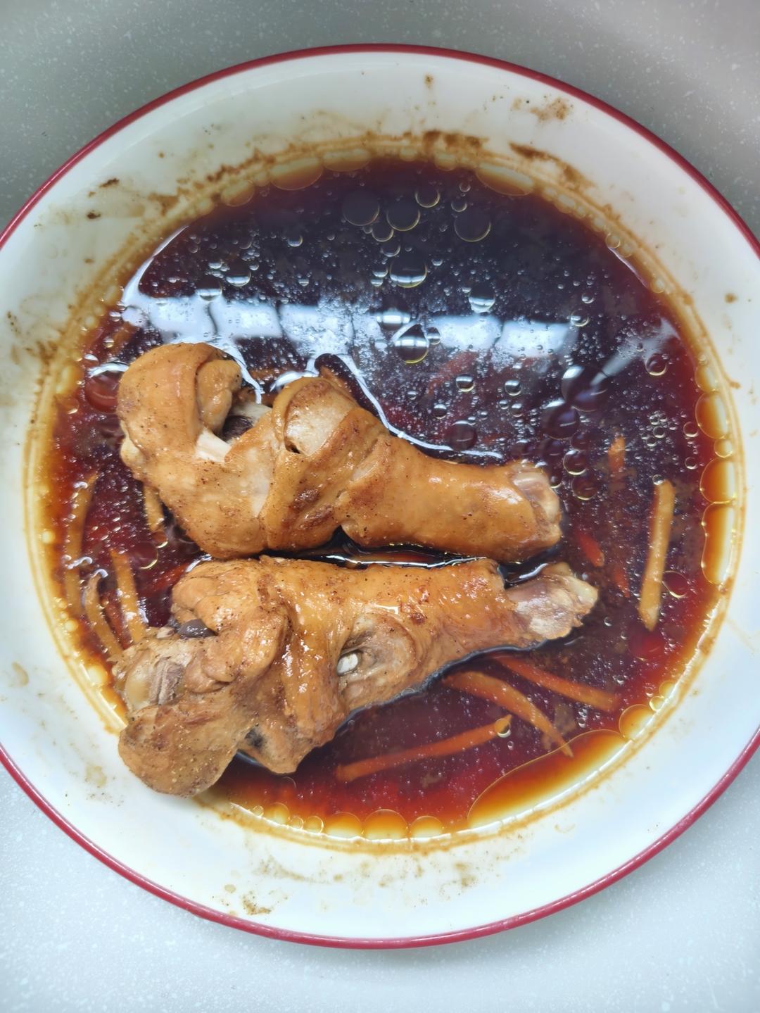 减脂必备懒人蒸鸡腿