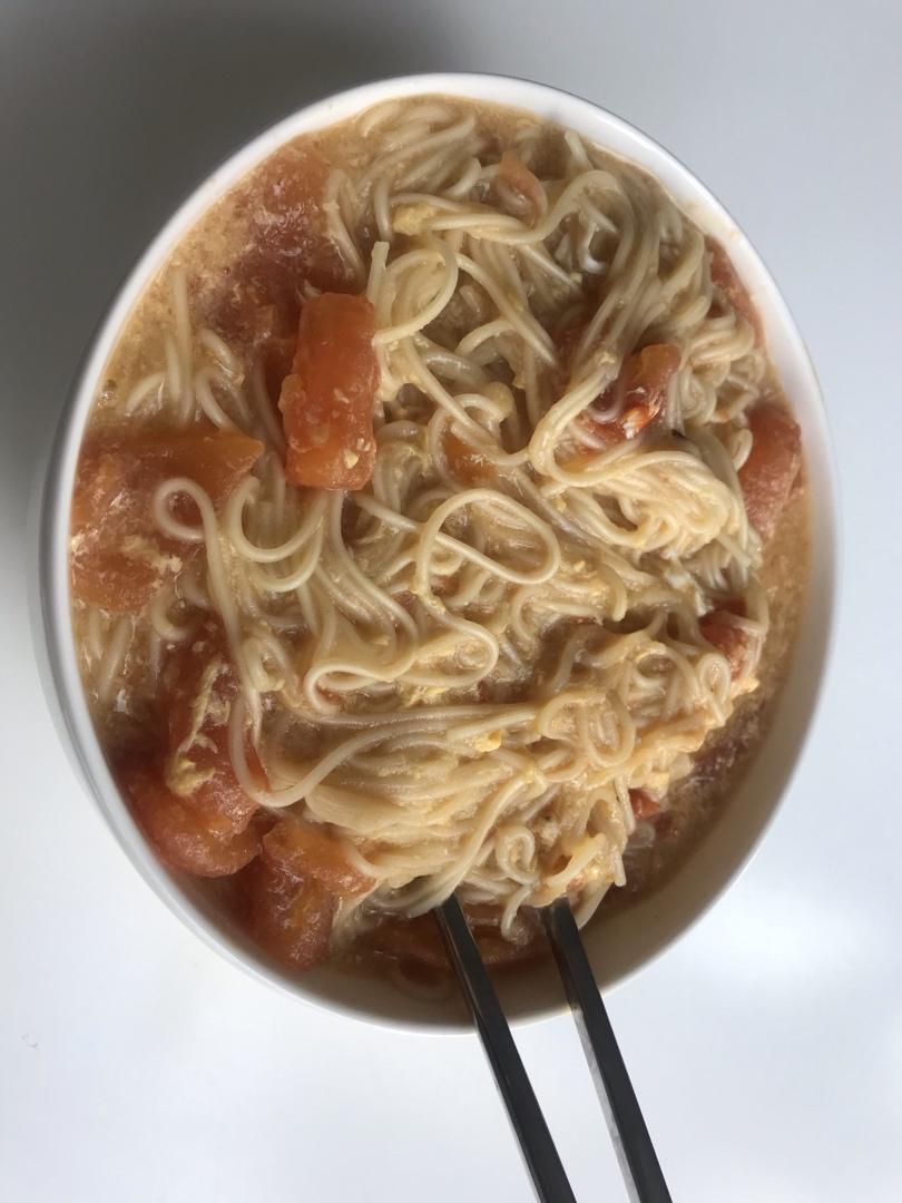 西红柿鸡蛋面