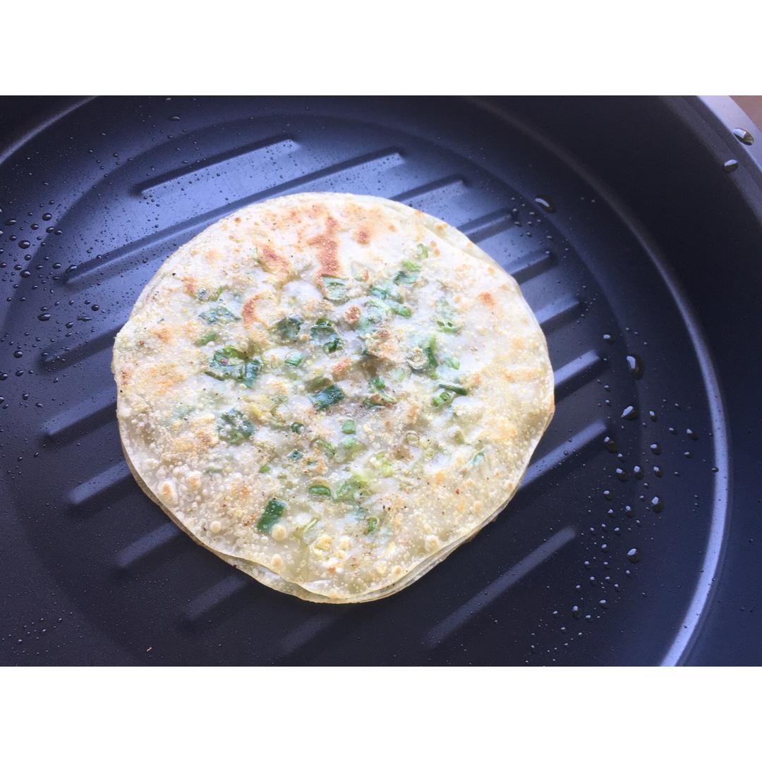饺子皮葱油饼