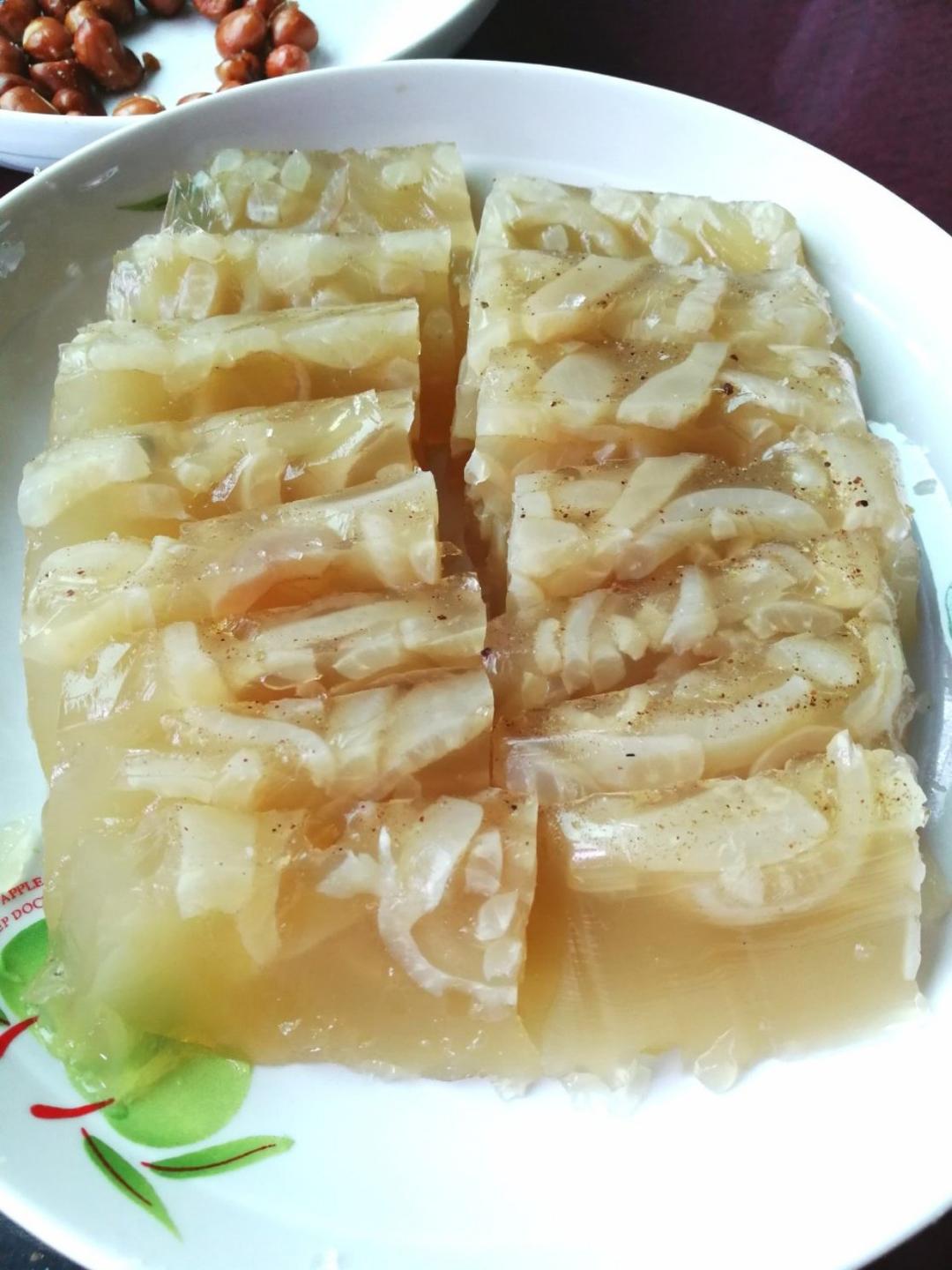 水晶猪皮冻