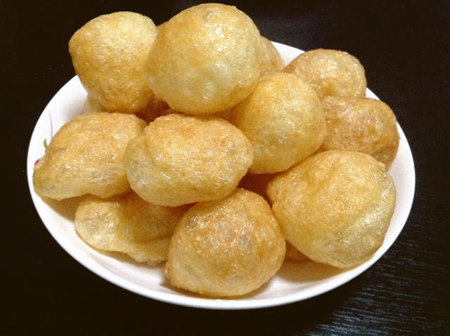 天天天晴99做的自制油面筋