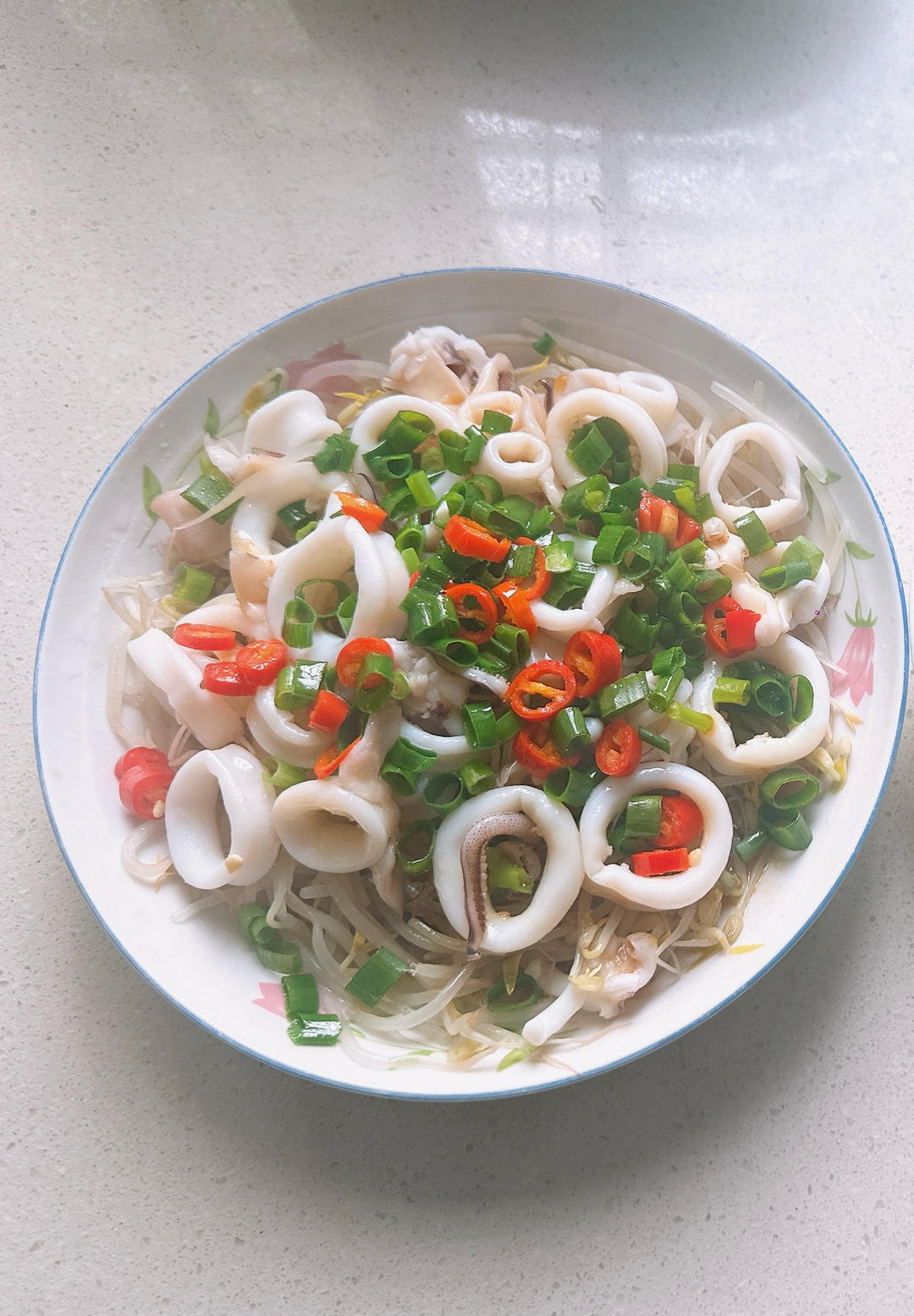 超简单的炝小管（小鱿鱼）