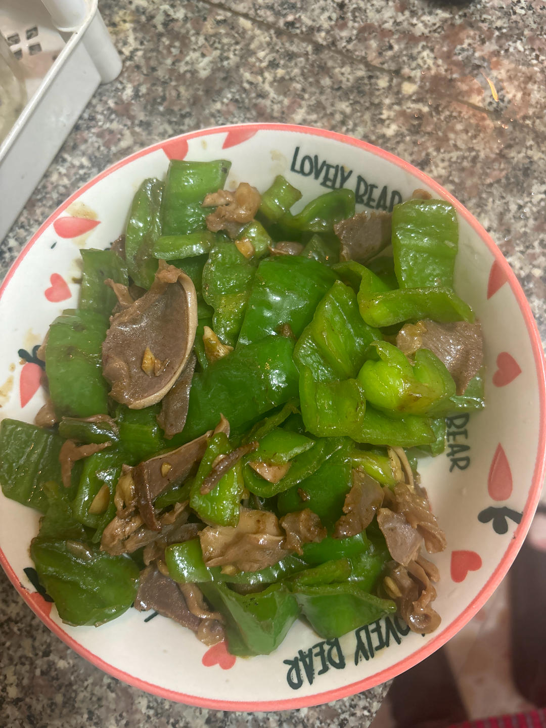 爆炒香辣鸭胗