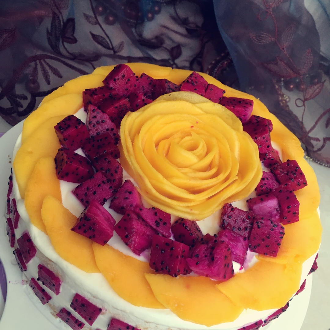 超好记八寸戚风蛋糕（后蛋法）