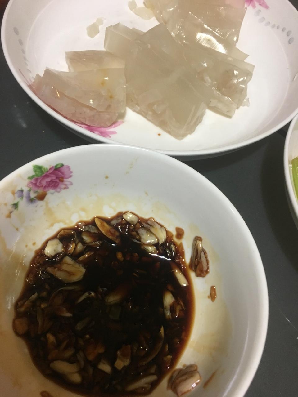 水晶肉皮冻