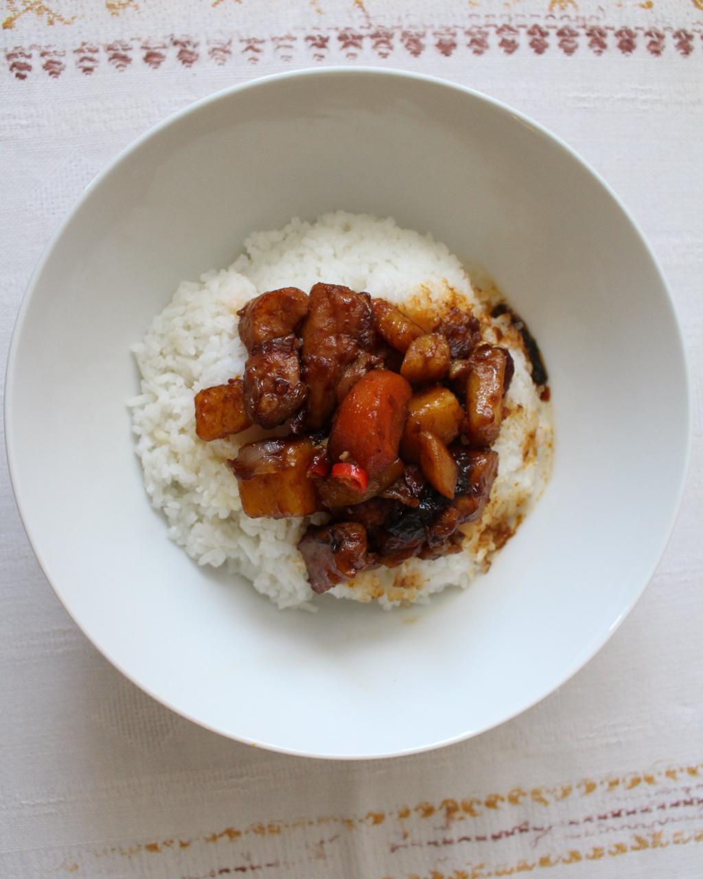 土豆烧鸡