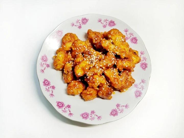 韩式辣酱炸鸡块