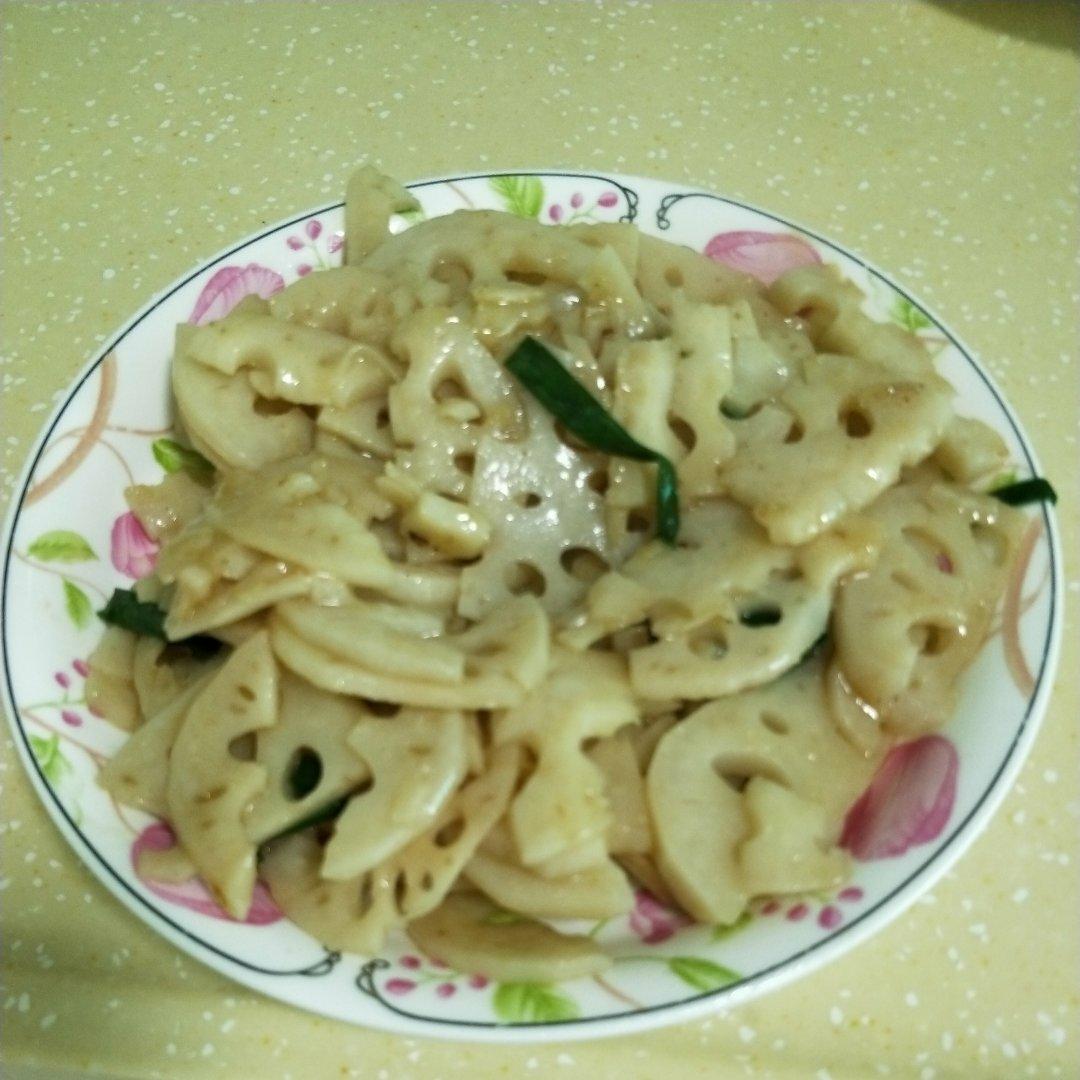 清炒脆藕