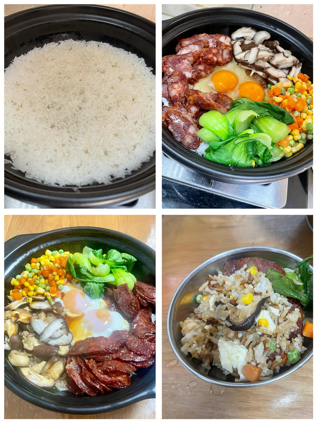 广式腊肉煲仔饭（家庭版）