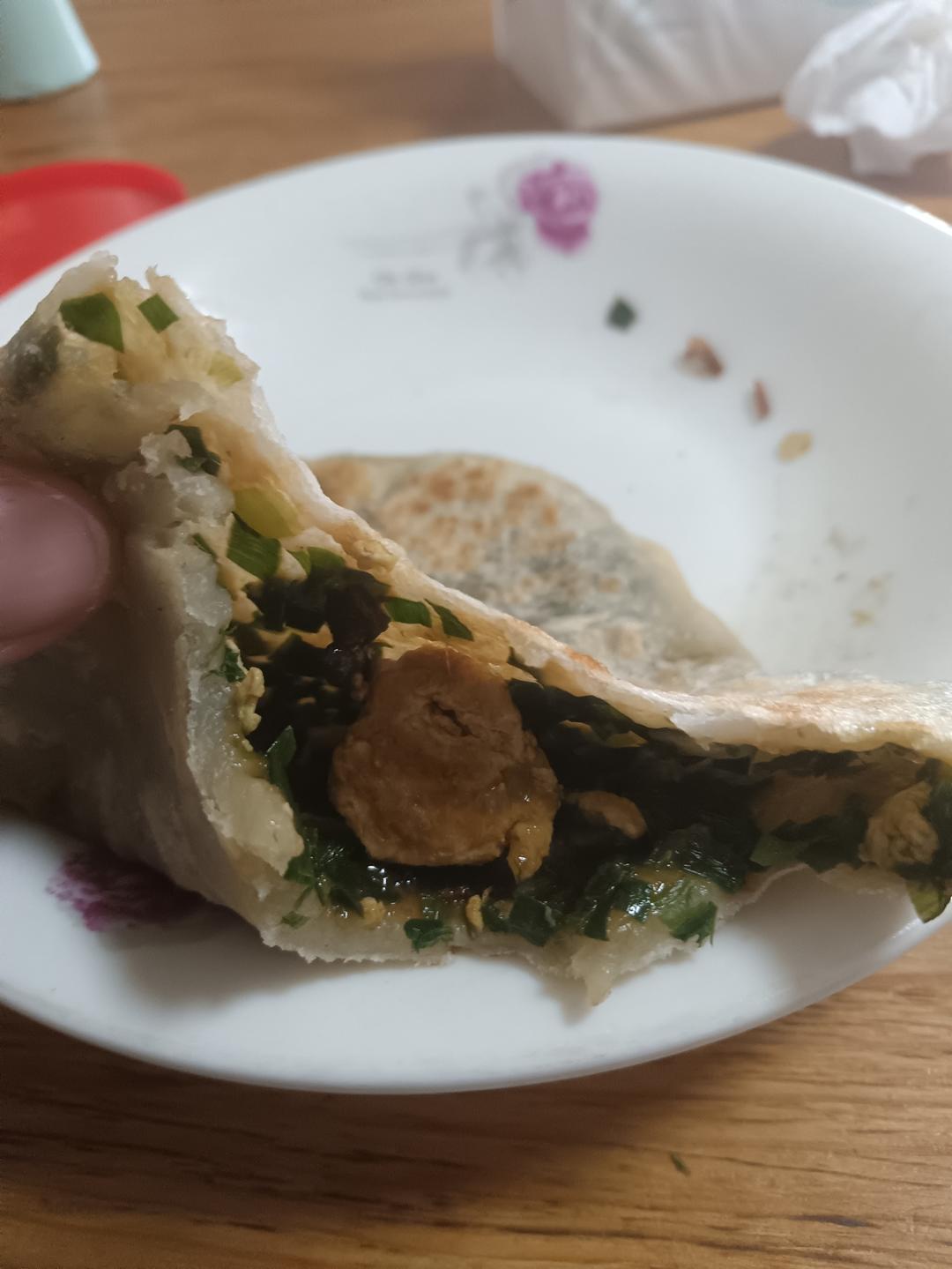 不一样的韭菜盒子（馅饼）